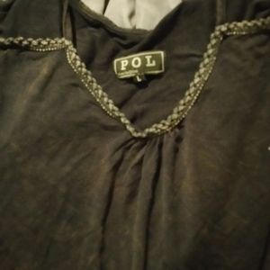 Pol cold shoulder top